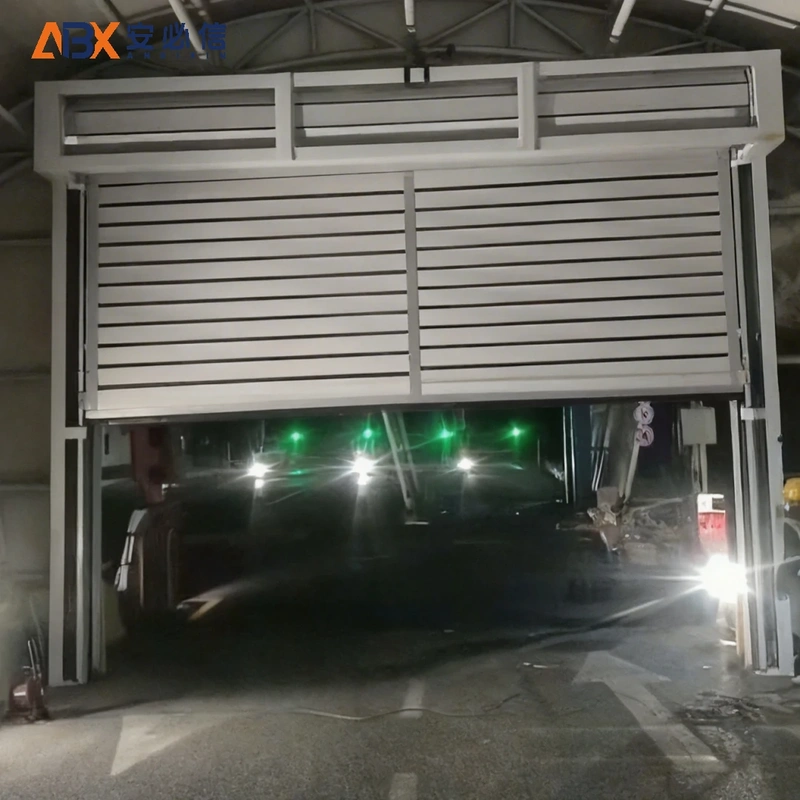 天门消防高速门